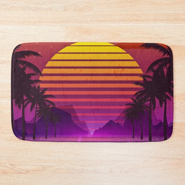 Item preview, 80's Palm Trees Sunset Vaporwave designed and sold by MaiZephyr.