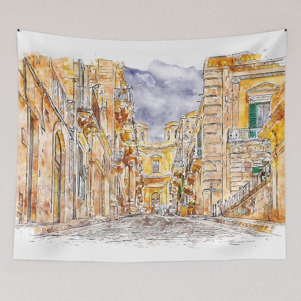 Item preview, Sicily, villages of Italy designed and sold by AM FineArtPrints.
