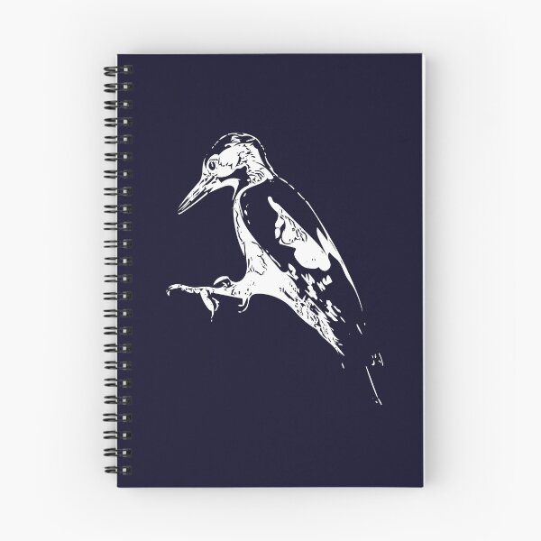 Item preview,  Downy Woodpecker White Print  designed and sold by designsasstultd.