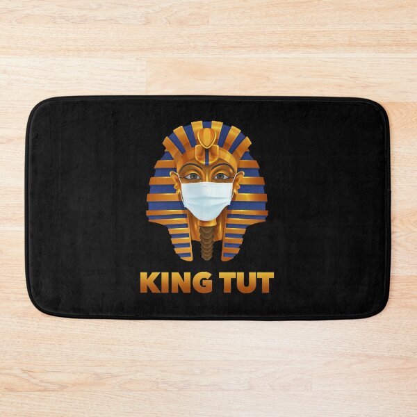 Item preview, Funny Cute Sarcasm The Egyptian Pharaoh King Tut Wearing A Disposable Mask designed and sold by belmahdy.
