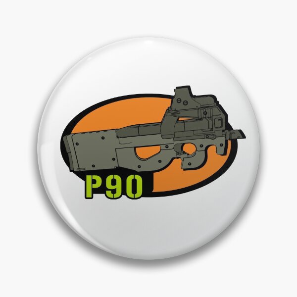 Item preview, P90 Illustration designed and sold by TheDesignstuff.