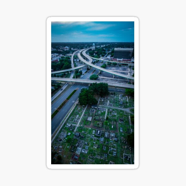 Downtown Graveyard Sticker