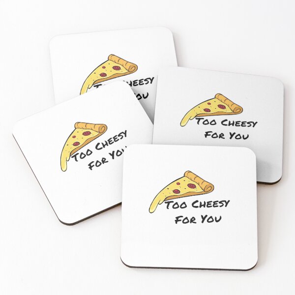 Item preview, Too Cheesy For You - Cheesy Love Quotes designed and sold by ItsNikkiArts.
