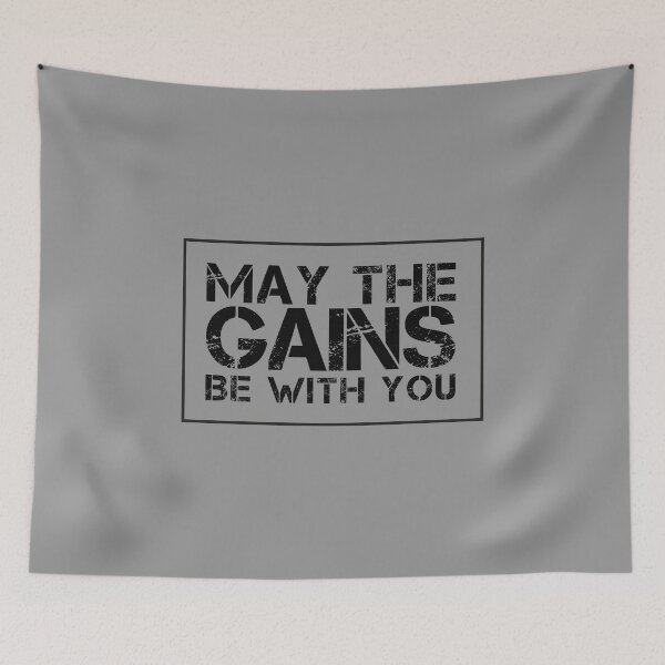 Item preview, May The Gains Be With You designed and sold by hamza1451.