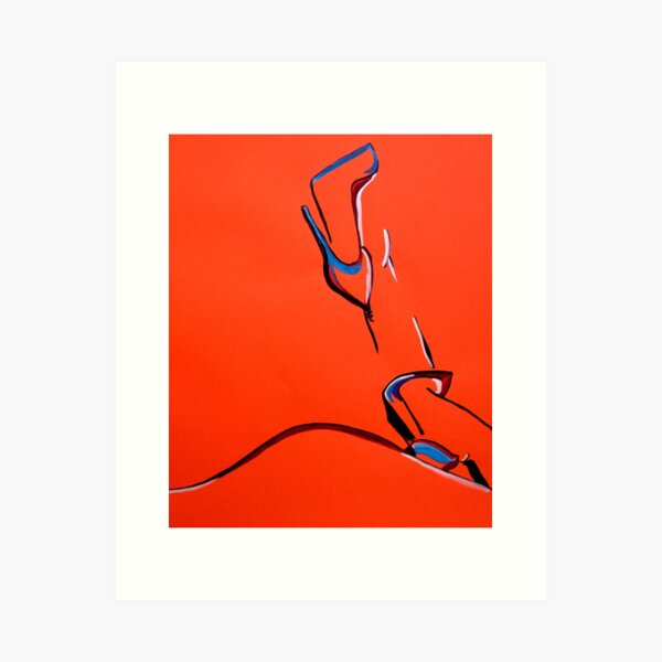 High Heels No. 2 Kunstdruck