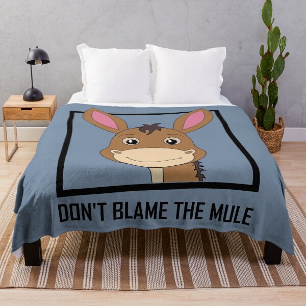 Item preview, DON'T BLAME THE MULE designed and sold by Jean Gregory Evans.