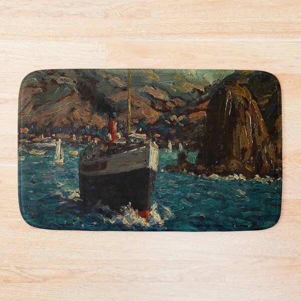 Item preview, Steamer Leaving Avalon, Catalina Island-Granville Redmond designed and sold by LexBauer.