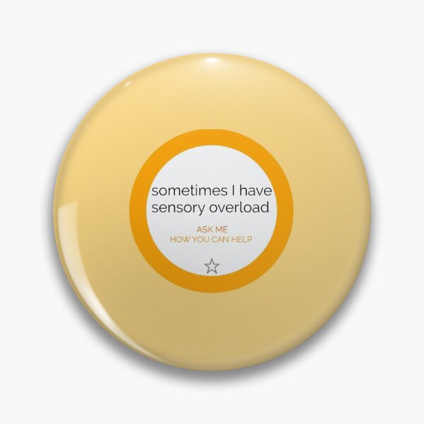 Item preview, sensory overload awareness designed and sold by pepperlex99.
