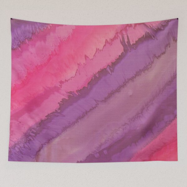 Item preview, Slanted stripes in pink and purple designed and sold by Boscastle.