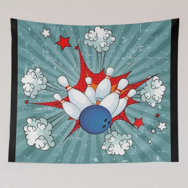 Item preview, Bowling in the clouds designed and sold by SPORT  DESIGN.