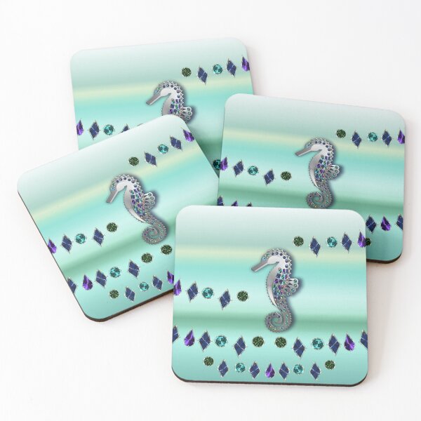 Item preview, SILVER SEAHORSE SPARKLE 202. designed and sold by sana90.