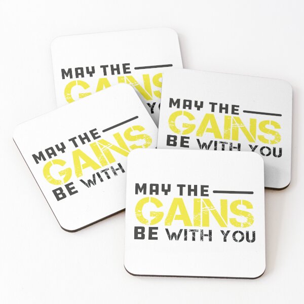 Item preview, May The Gains Be With You designed and sold by hamza1451.