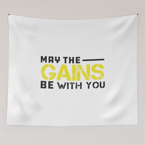 Item preview, May The Gains Be With You designed and sold by hamza1451.