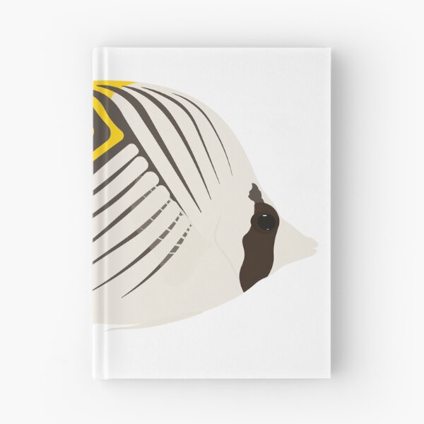 Item preview, Threadfin Butterflyfish - Chaetodon auriga designed and sold by Emma Pardini.