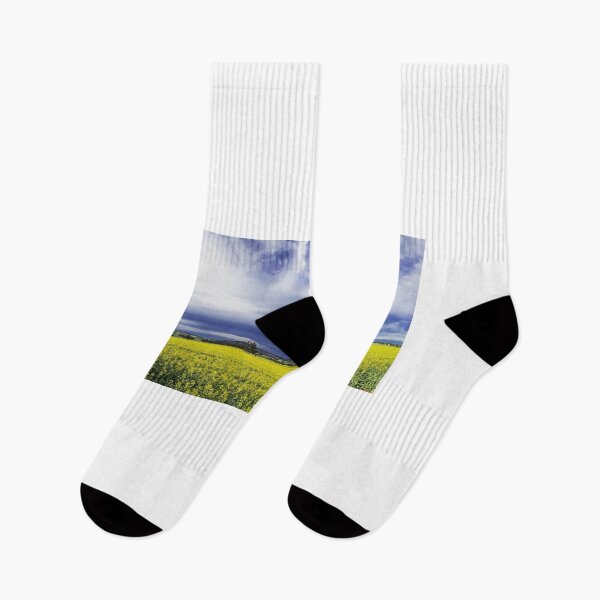 Item preview, Blue skies & canola  designed and sold by Rebeccadalton.