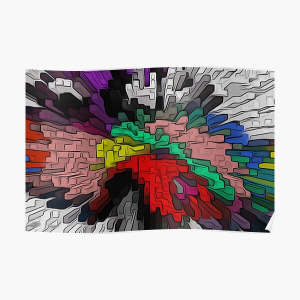 Outburst . A 3d Explosion Poster