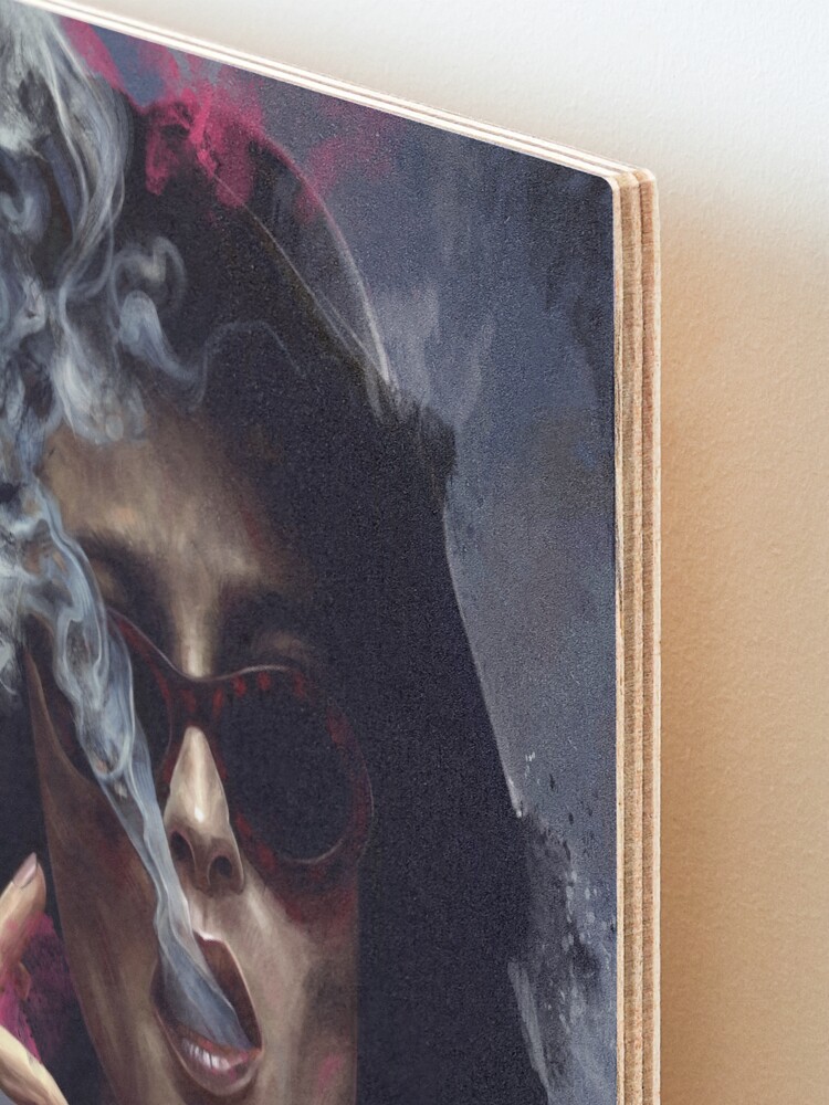 Alternate view of Marla Singer Mounted Print