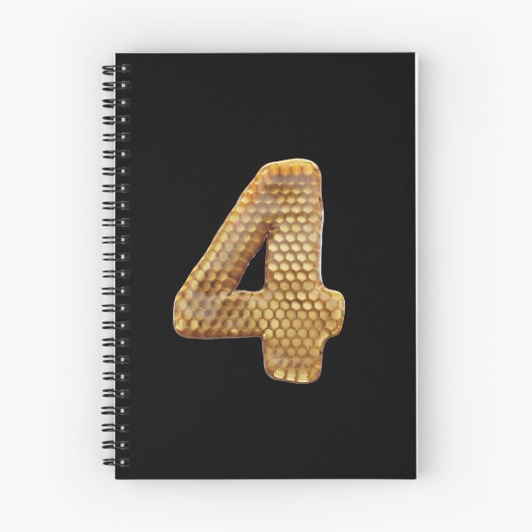 Item preview, 4 Number 3d Honey Numbers Font designed and sold by HelloFromAja.