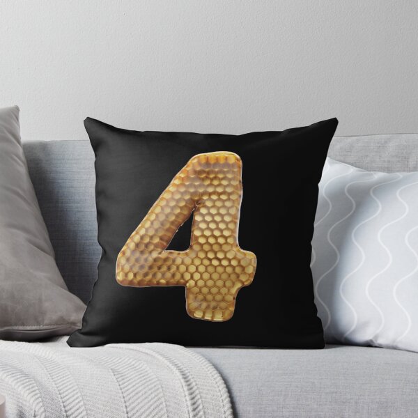Item preview, 4 Number 3d Honey Numbers Font designed and sold by HelloFromAja.