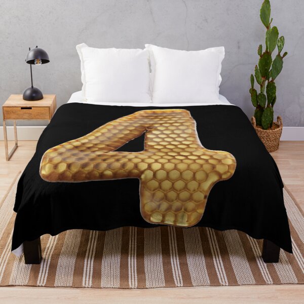 Item preview, 4 Number 3d Honey Numbers Font designed and sold by HelloFromAja.