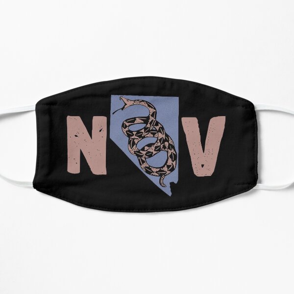 Distressed Vintage Style Nevada Gadsden Snake Mask
