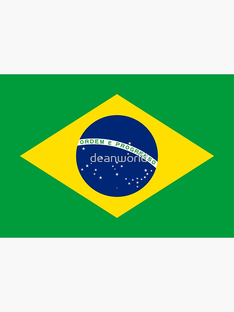 Brazil Flag - Brazilian T-Shirt by deanworld