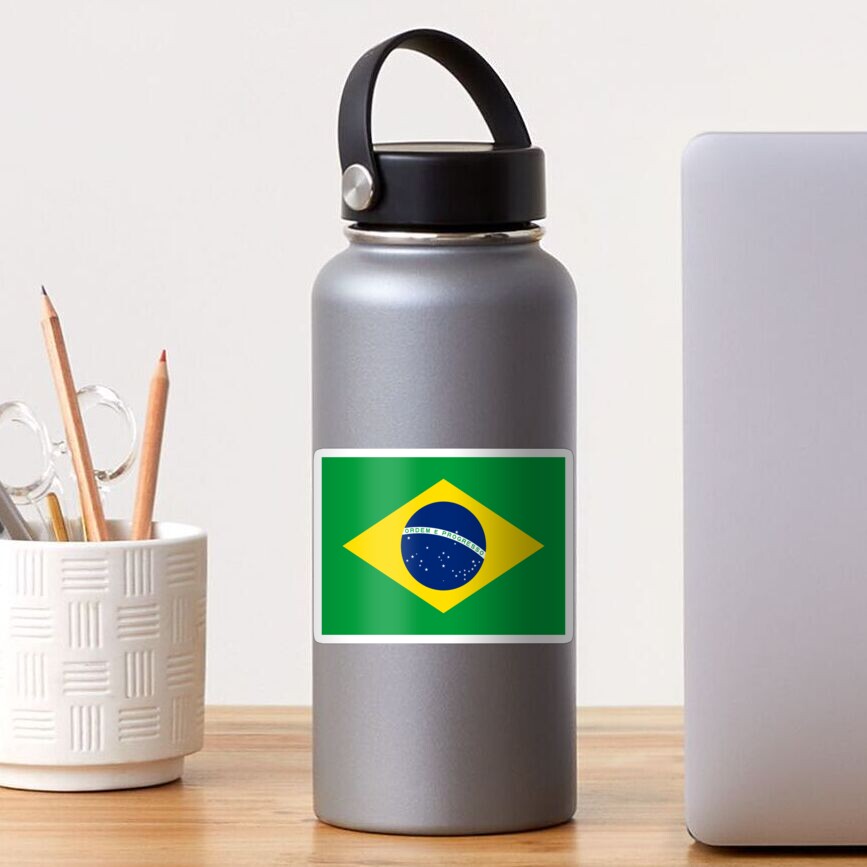 Brazil Flag - Brazilian T-Shirt Sticker