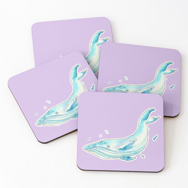 Item preview, Sophie - Watercolor Whale designed and sold by Elena Casiglio.