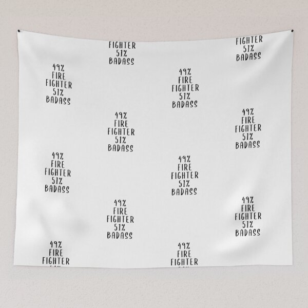 Item preview, 49% Firefighter 51% Badass designed and sold by livegood.