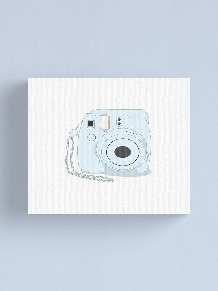 Pastel Blue Polaroid Camera Aesthetic Pastel Blue Polaroid Camera