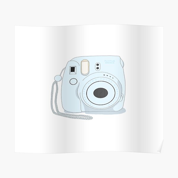 Pink Fujifilm Instax Mini 8 Camera Design Poster By Belaldesigns Redbubble