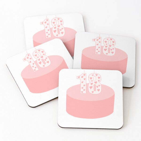 Item preview, 18th birthday cake  designed and sold by stickitbypaloma.