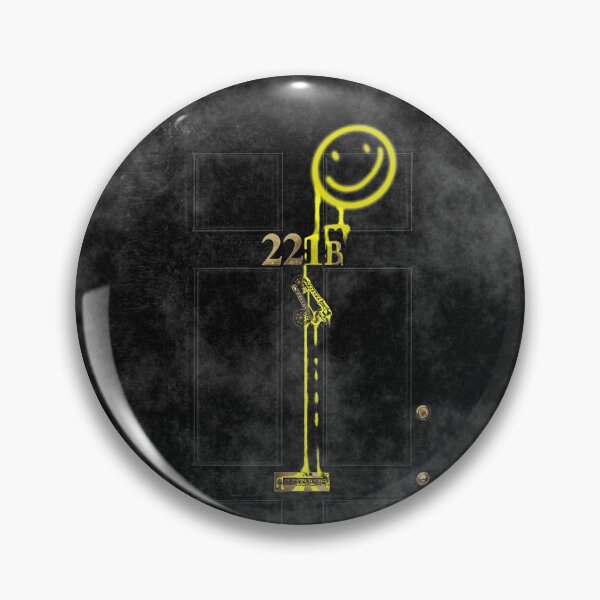 Item preview, Smile! You're at 221B - yellow, foggy designed and sold by gruffyjustice.