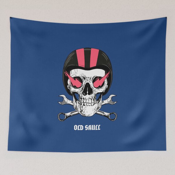 Item preview, Old skull gifts and clothing designed and sold by Delicarte.