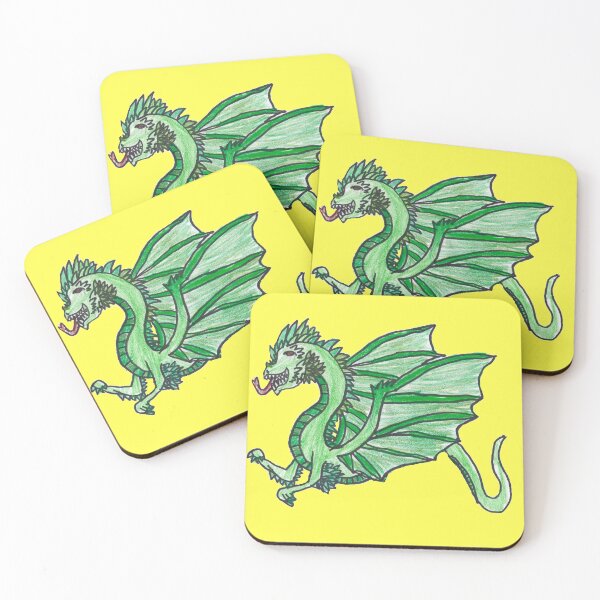 Item preview, The Green Dragon  designed and sold by ArtChildGalore.