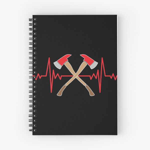 Item preview, Firefighter Heart Beat Cross Axe designed and sold by livegood.