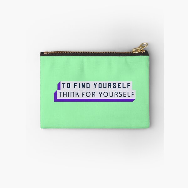 Item preview, To Find Yourself, Think For Yourself designed and sold by retro87tee.