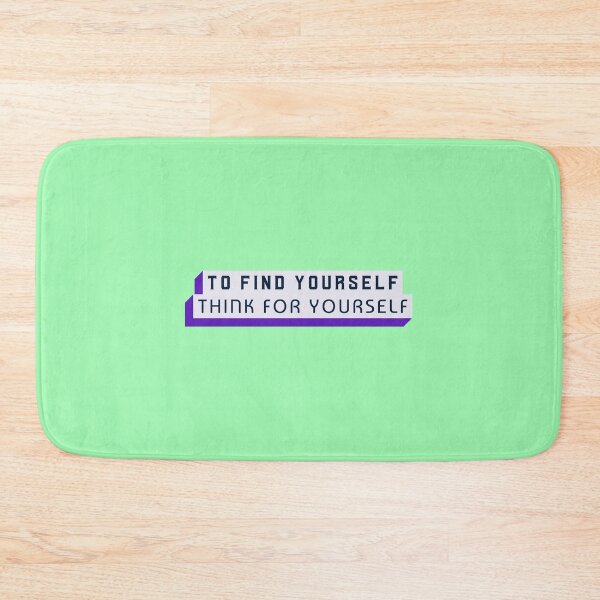 Item preview, To Find Yourself, Think For Yourself designed and sold by retro87tee.