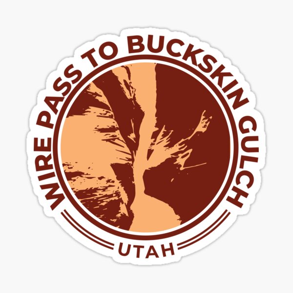 Wire Pass to Buckskin Gulch - Utah Sticker