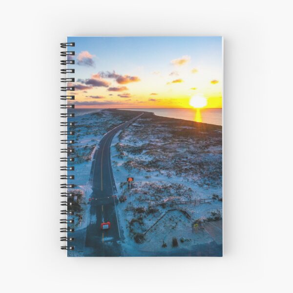 Blocked Fort Pickens Entrance Spiral Notebook
