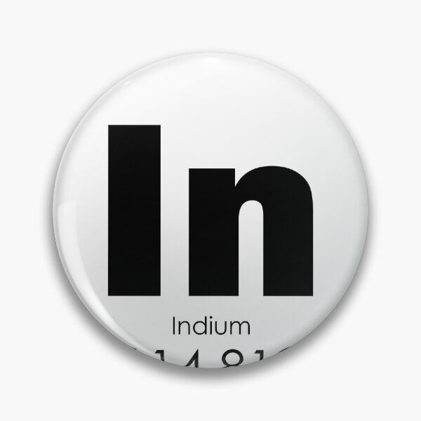 Item preview, Indium chemical element designed and sold by tony4urban.