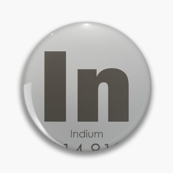 Item preview, Indium chemical element designed and sold by tony4urban.