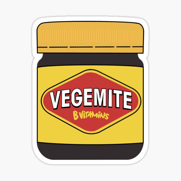Vegemite Sticker