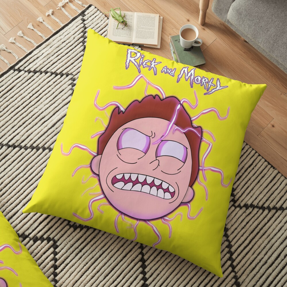 Bad Morty Floor Pillow