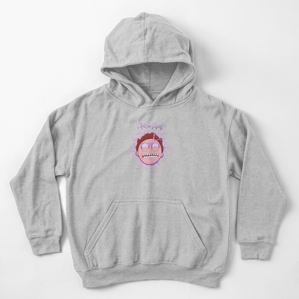 Bad Morty Kids Pullover Hoodie