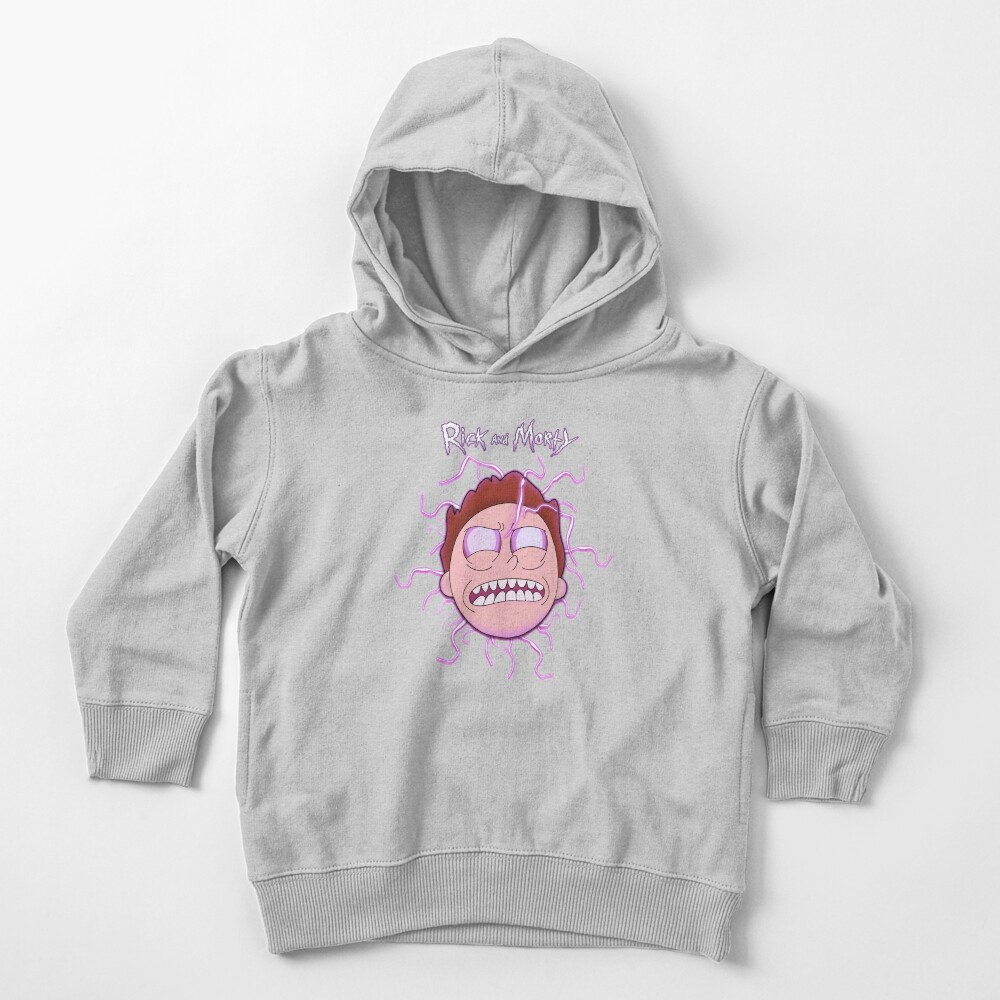 Bad Morty Toddler Pullover Hoodie