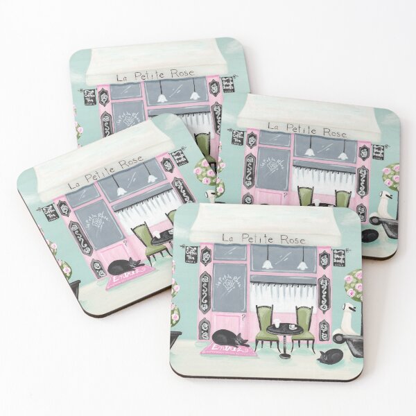 Item preview, La Petit Rose Coffee and Tea Shoppe designed and sold by KilkennyCat Art.
