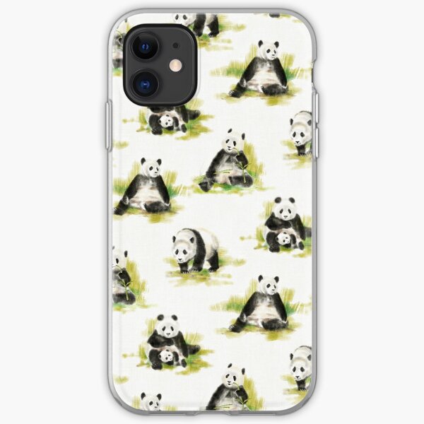 Panda park iPhone Soft Case