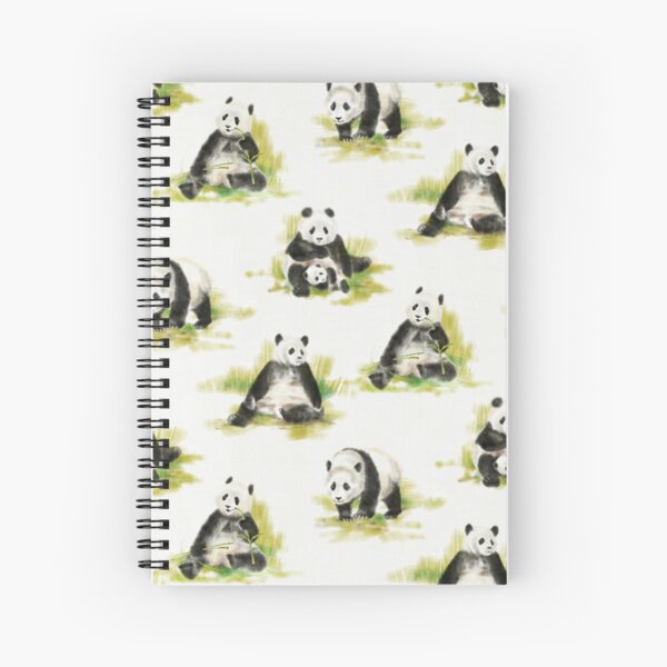 Panda park Spiral Notebook