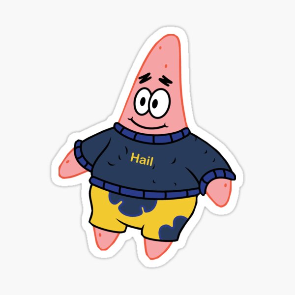 Michigan Patrick Sticker